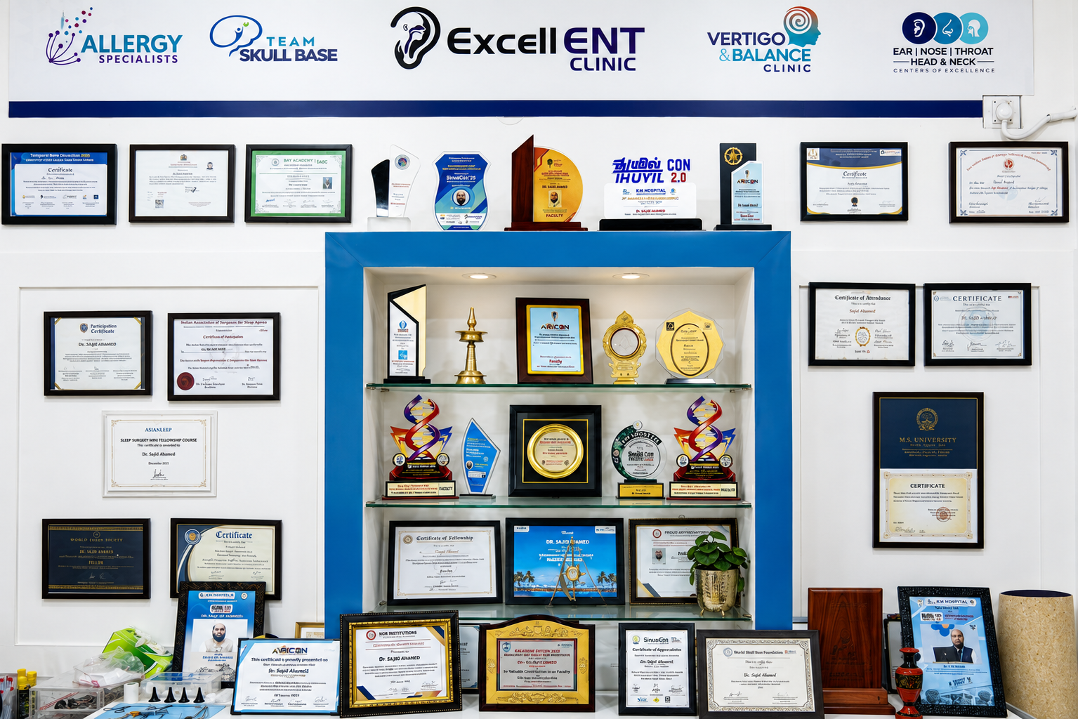 Excell ENT exterior in Frazer Town, Bengaluru