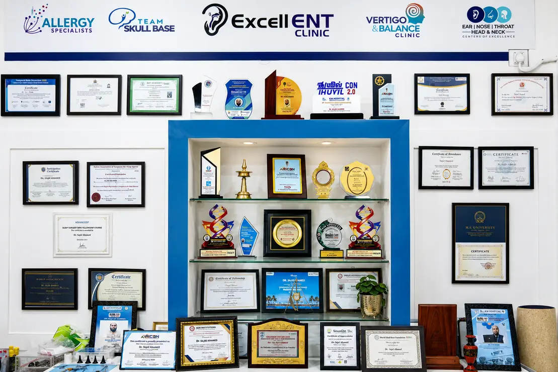 Excell ENT exterior in Frazer Town, Bengaluru