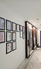 Walkway at Excell ENT Clinic Muvattupuzha branch